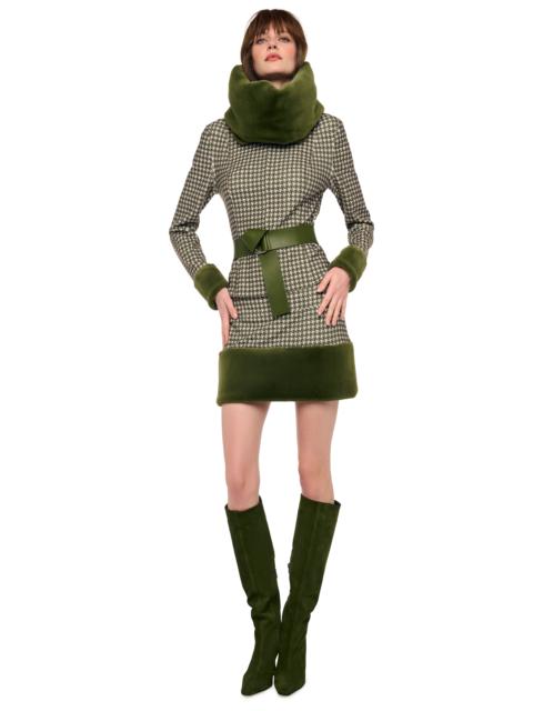 NORMA KAMALI STRAIGHT MINI SKIRT WITH COMBO