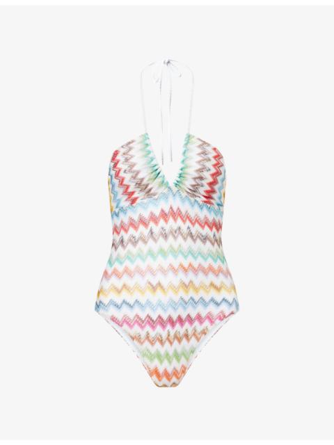 Missoni Zig-Zag Pattern Swimsuit