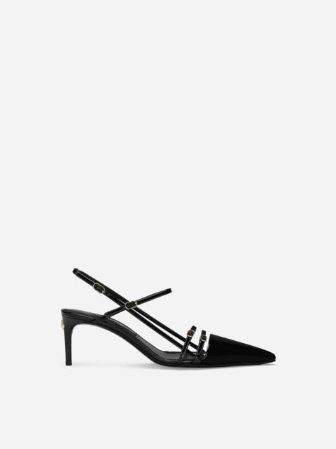 Dolce & Gabbana Patent leather slingbacks