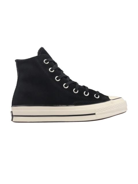 Chuck 70 Suede High 'Black White'