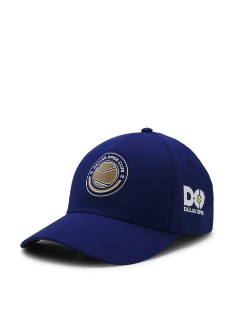 BOSS FIVE-PANEL CAP WITH TENNIS ARTWORK AND LOGO