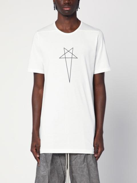 Rick Owens DRKSHDW Jumbo white T-shirt with logo