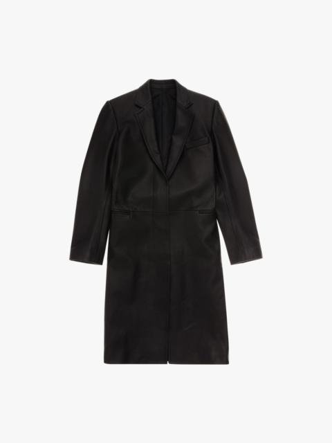 Helmut Lang TAILORED LEATHER COAT