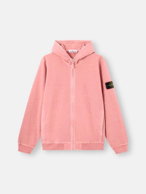 Stone Island 6100032 MALFILÉ FLEECE 'OLD' EFFECT