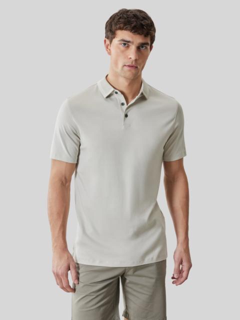 ROBERT BARAKETT The Barakett Textured Collar Polo