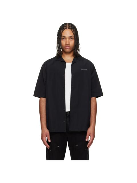 Off-White Black Metal Arrow Poplin Bowling Shirt