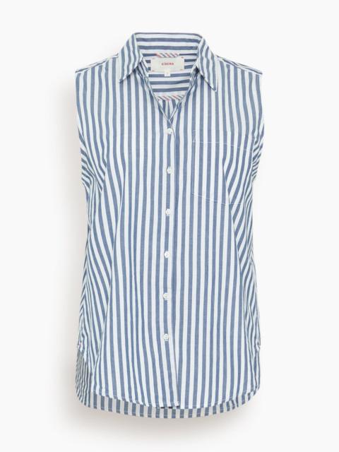 XÍRENA Brooks Shirt in Mediterranean