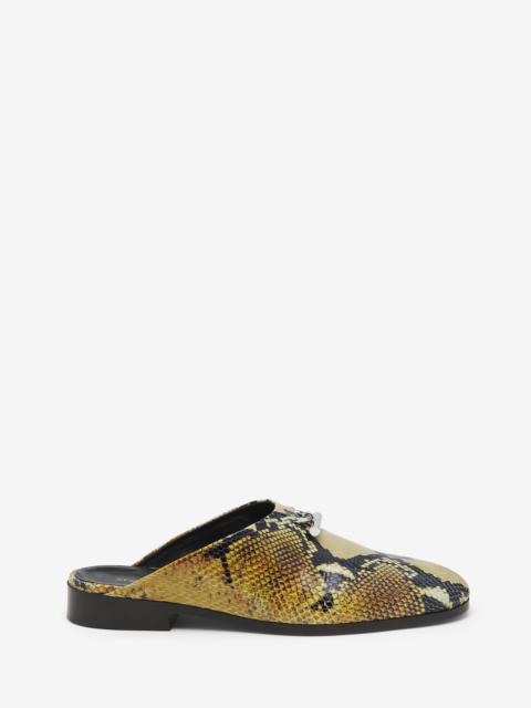Alexander McQueen T-Bar Slip On Mule