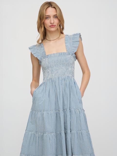 Hill House Home The Ellie Nap Dress - Lagoon Gingham