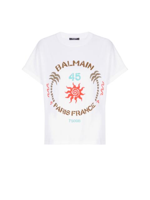 Balmain T-shirt with Balmain Club print