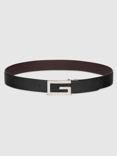 GUCCI Reversible belt with Square G buckle