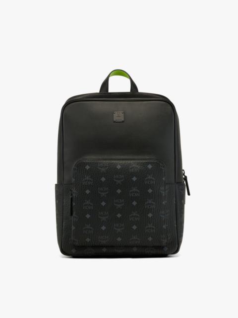 MCM Aren Backpack in Visetos Leather Mix