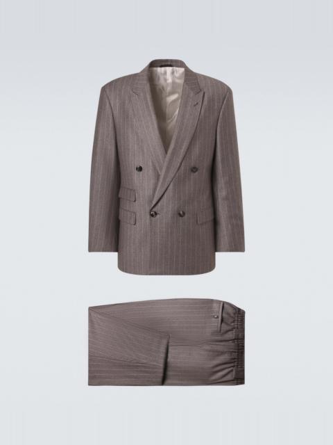 GIORGIO ARMANI Pinstripe virgin wool suit