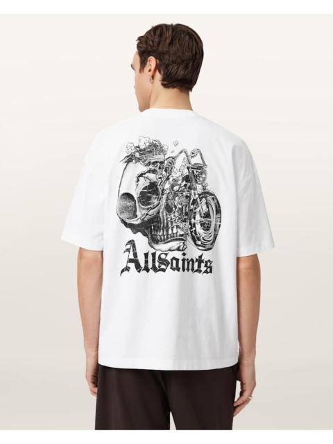 ALLSAINTS PANHEAD OVERSIZED GRAPHIC T-SHIRT