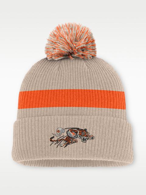 Nike Cincinnati Bengals Rewind Peak Men's Nike NFL Cuffed Pom Beanie