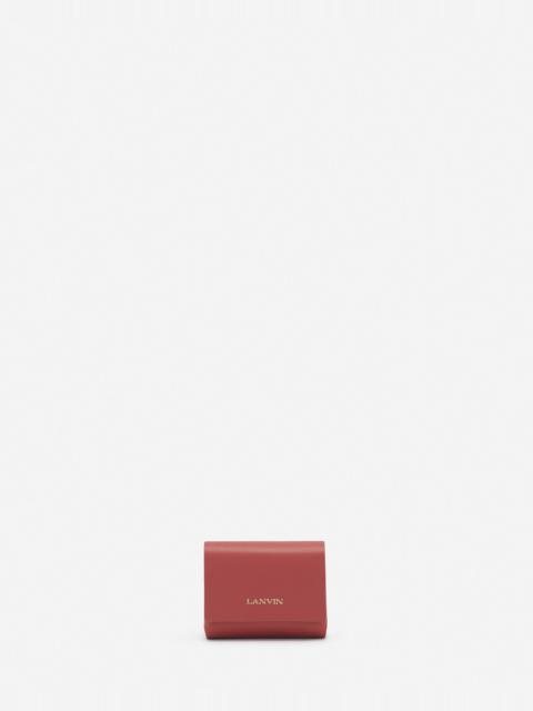 Lanvin LANVIN SIGNATURE LEATHER CASE FOR AIRPODS PRO