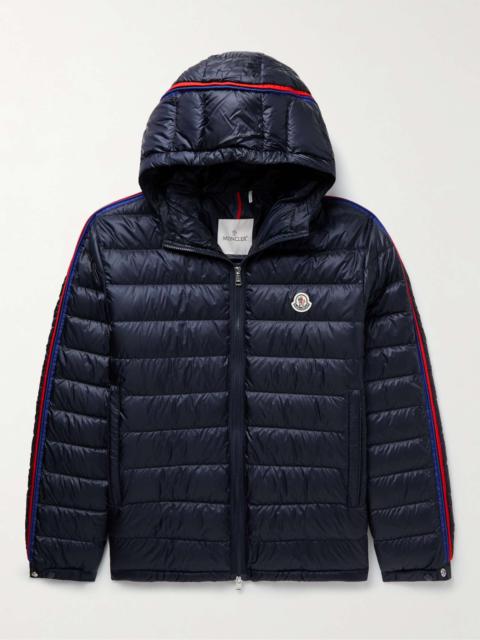 Agout Striped Quilted Shell Down Jacket