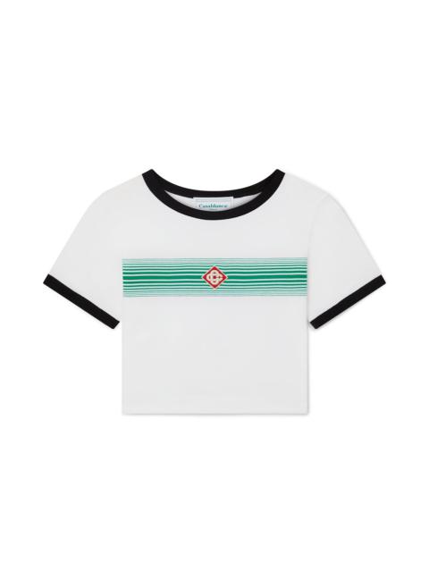 CASABLANCA Gradient Stripe Ringer T-Shirt