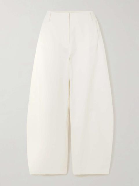 ESSE Studios Meki Cocoon high-rise barrel-leg jeans Ecru