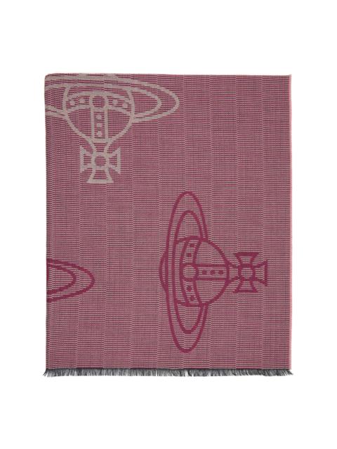 Vivienne Westwood Pink Orb Scarf