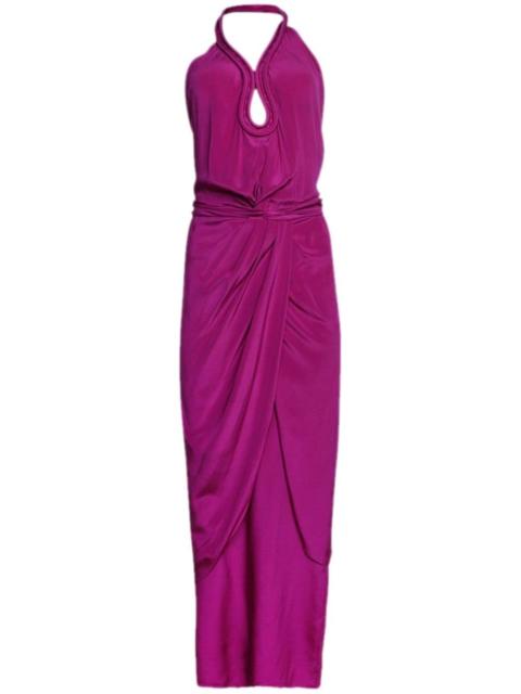 Johanna Ortiz Adinkra halterneck maxi dress
