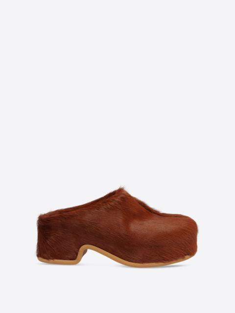 Dries Van Noten CLOGS IN PONYHAIR