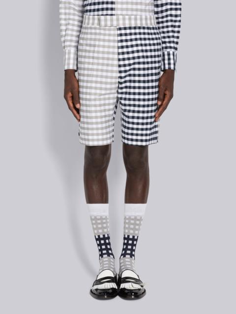 Thom Browne Fun-Mix Gingham Oxford Classic Backstrap Short