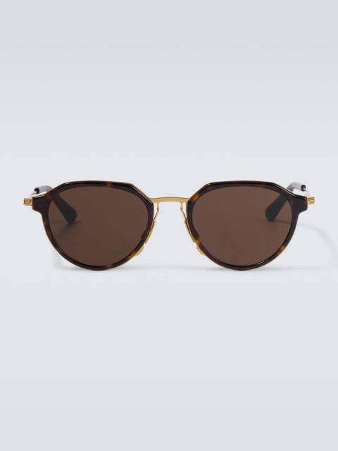 Panthos round sunglasses