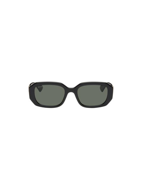 Black Rectangular Sunglasses