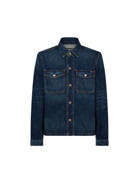 TOM FORD DENIM SHIRT JACKET