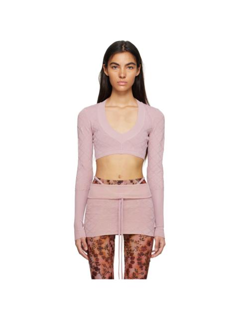 KNWLS Pink Cali Sweater