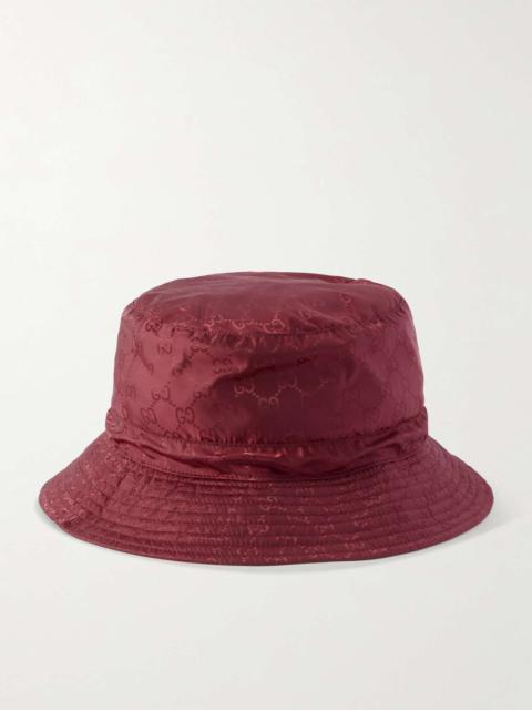 GUCCI Reversible shell bucket hat