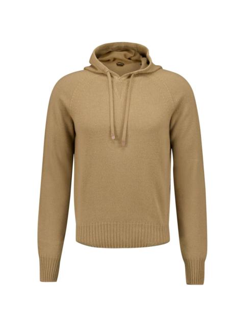 TOM FORD seamless cashmere hoodie