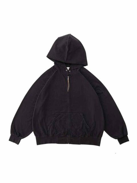 visvim JW HOODIE F.Z. RUMPLED BLACK
