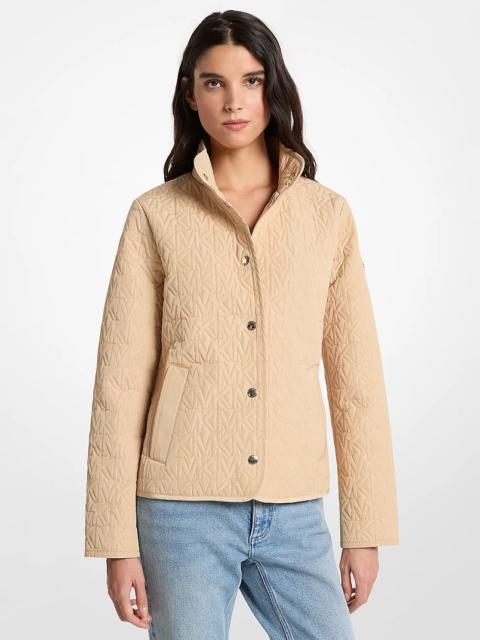MICHAEL KORS Quilted Logo Jacket
