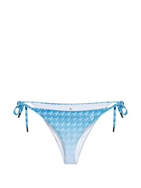 PERFECT MOMENT houndstooth-pattern bikini bottoms