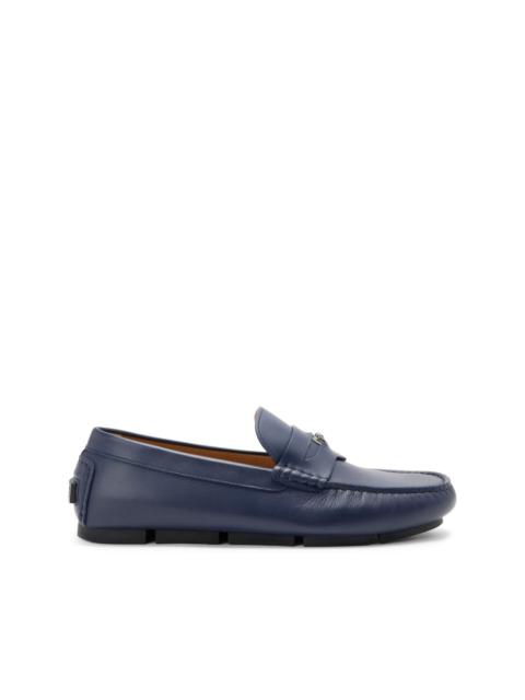 Medusa Biggie leather driving loafers