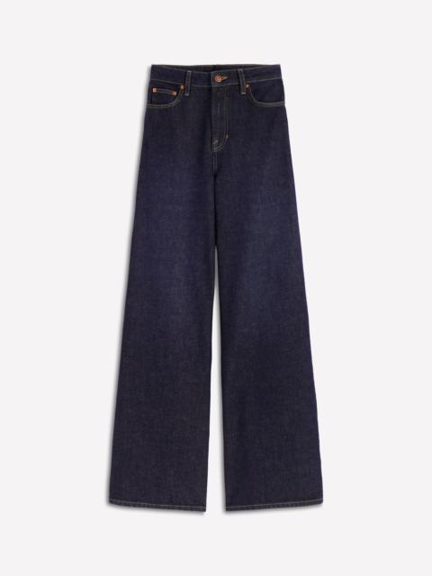 BODEN Relaxed Wide Leg Jeans-Indigo