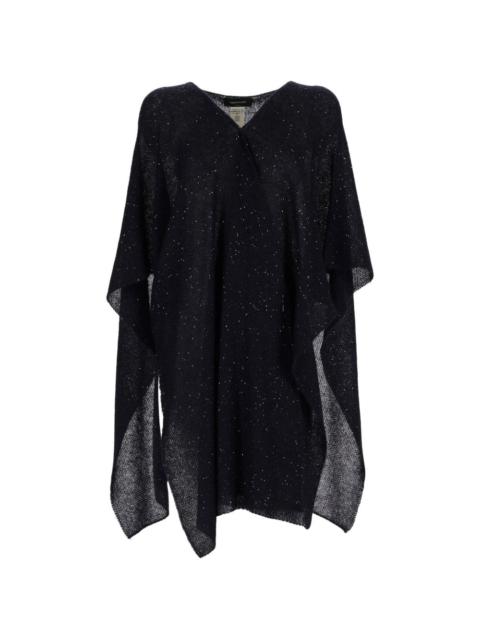 FABIANA FILIPPI V-neck embellished cape