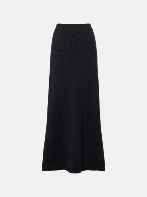 AGNONA Cashmere midi skirt