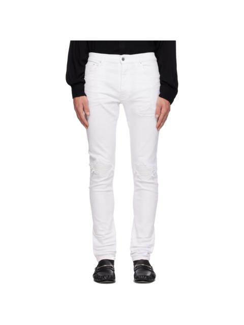 AMIRI White MX1 Jeans