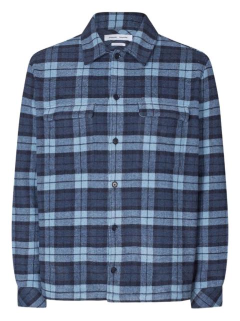 SAMSØE SAMSØE Sacastor plaid pocket overshirt