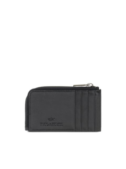 Paul & Shark zip leather wallet