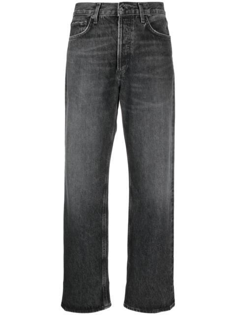 AGOLDE high-rise cropped jeans