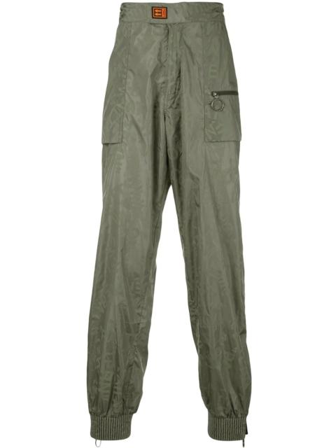 Off-White all over logo track trousers