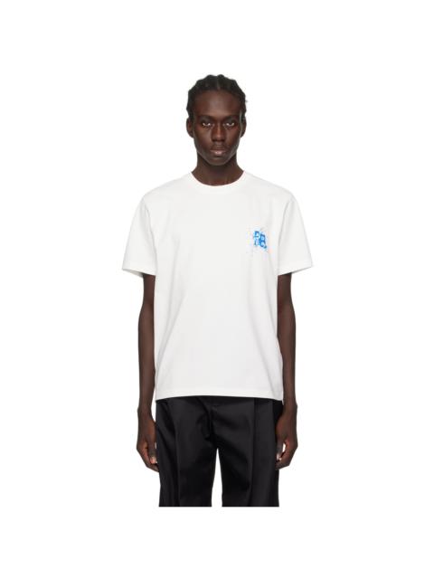 ADER error White Crystal-Cut T-Shirt