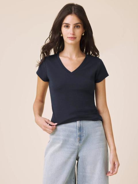 Splendid Josie Stretch V-Neck Tee