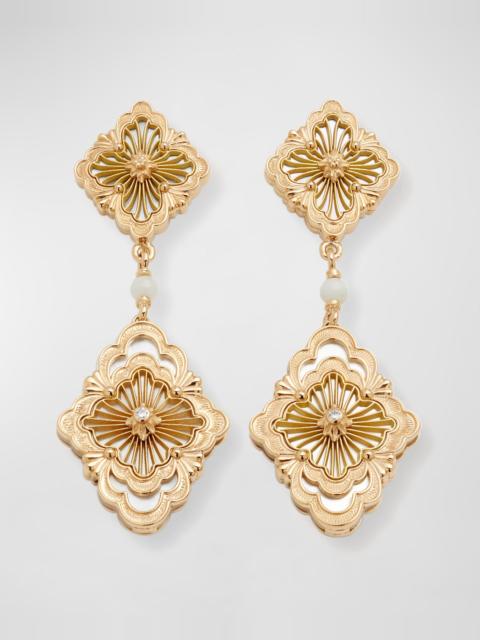Buccellati Opera Tulle Pendant Earrings in Mother-of-Pearl