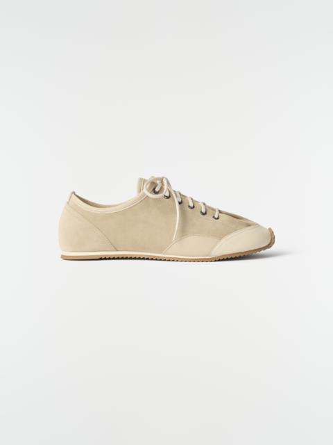 Lemaire GUMMY GRIPS SNEAKERS IN MIXED LEATHERS