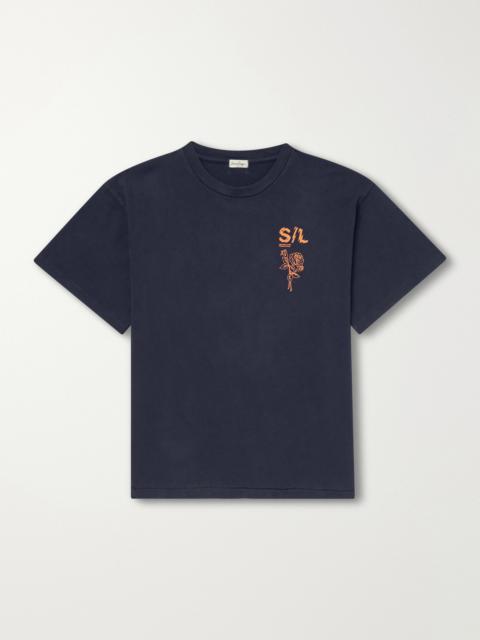 SECOND/LAYER GGG Printed Cotton-Jersey T-Shirt